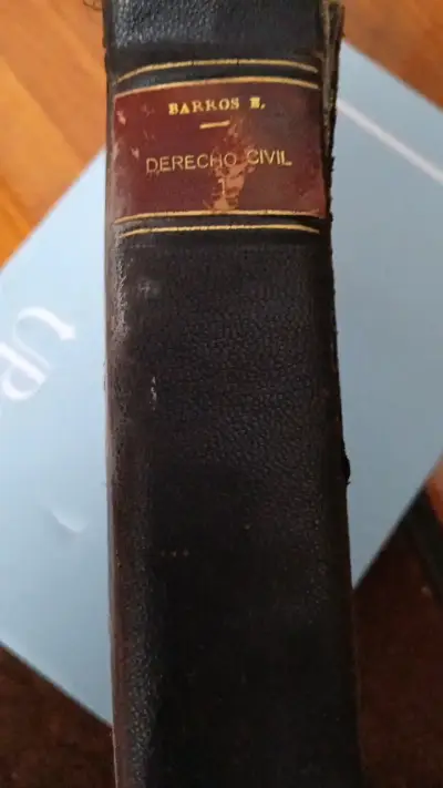 Libro Curso de Derecho Civil 1930 Alfredo Barros - miniatura 3