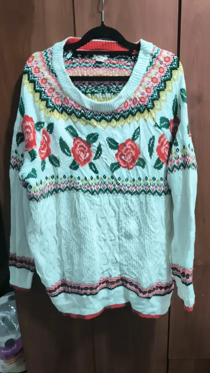 Suéter de flores Mossimo para mujer - 1