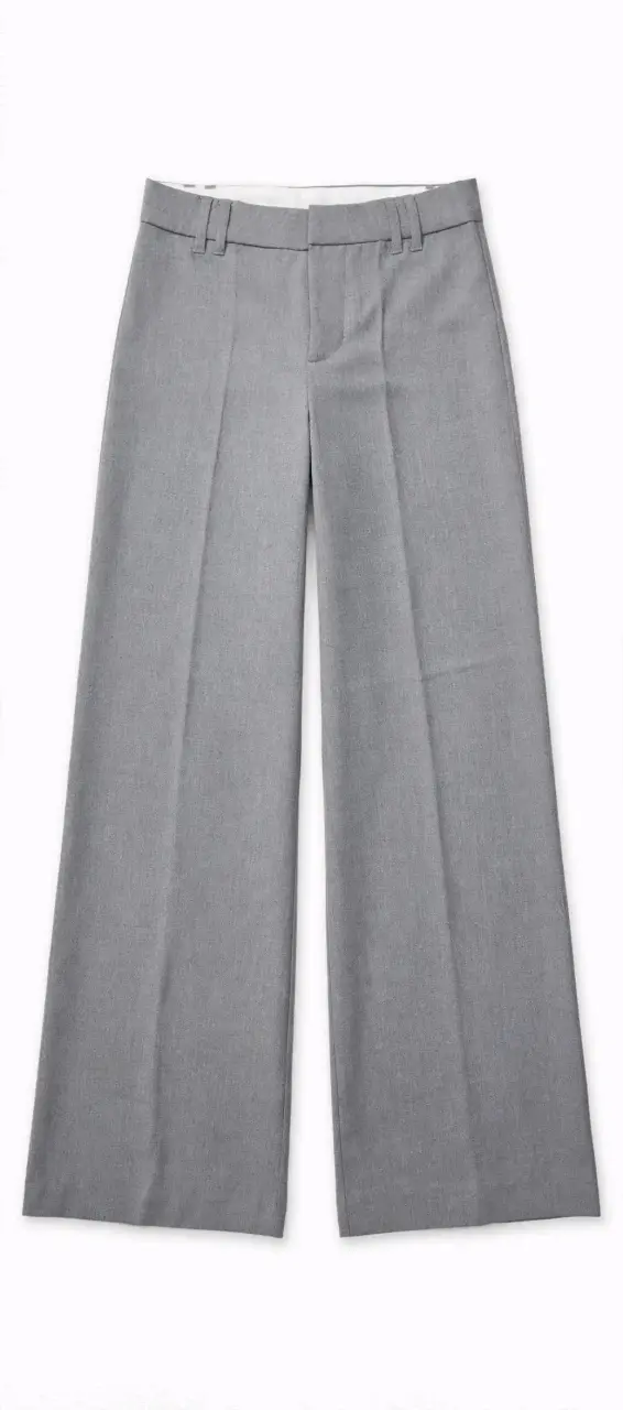 Pantalon gris de vestir de mujer - 2
