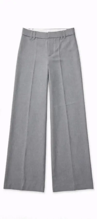 Pantalon gris de vestir de mujer - miniatura 2