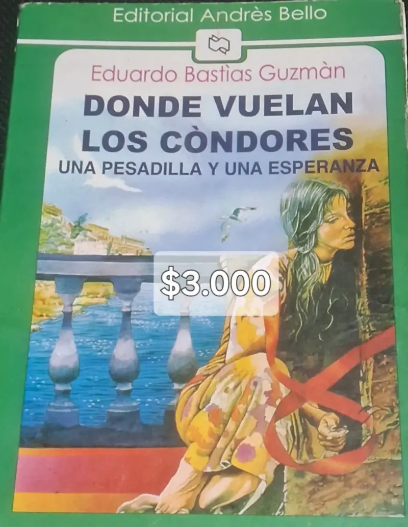 Libro Donde Vuelan Los Cóndores de Eduardo Bastías Guzmán