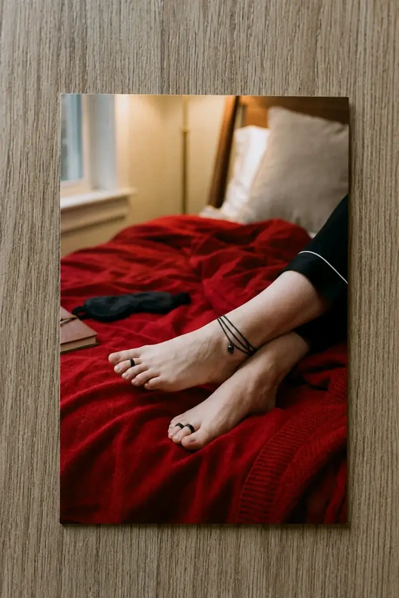 Set 4 Postales Mystery S Feet Tipo Portaretrato - 2