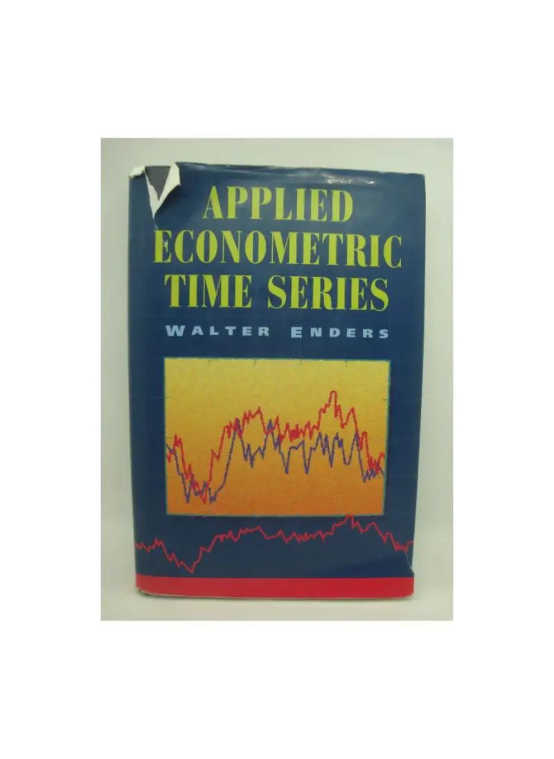 Applied Econometric Time Series de Walter Enders - 1