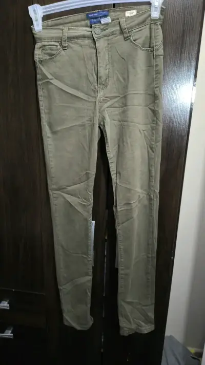 Pantalones verdes de mujer Toptop en buen estado - miniatura 1