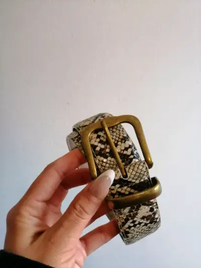 Cinturón de cuero americanino - miniatura 2