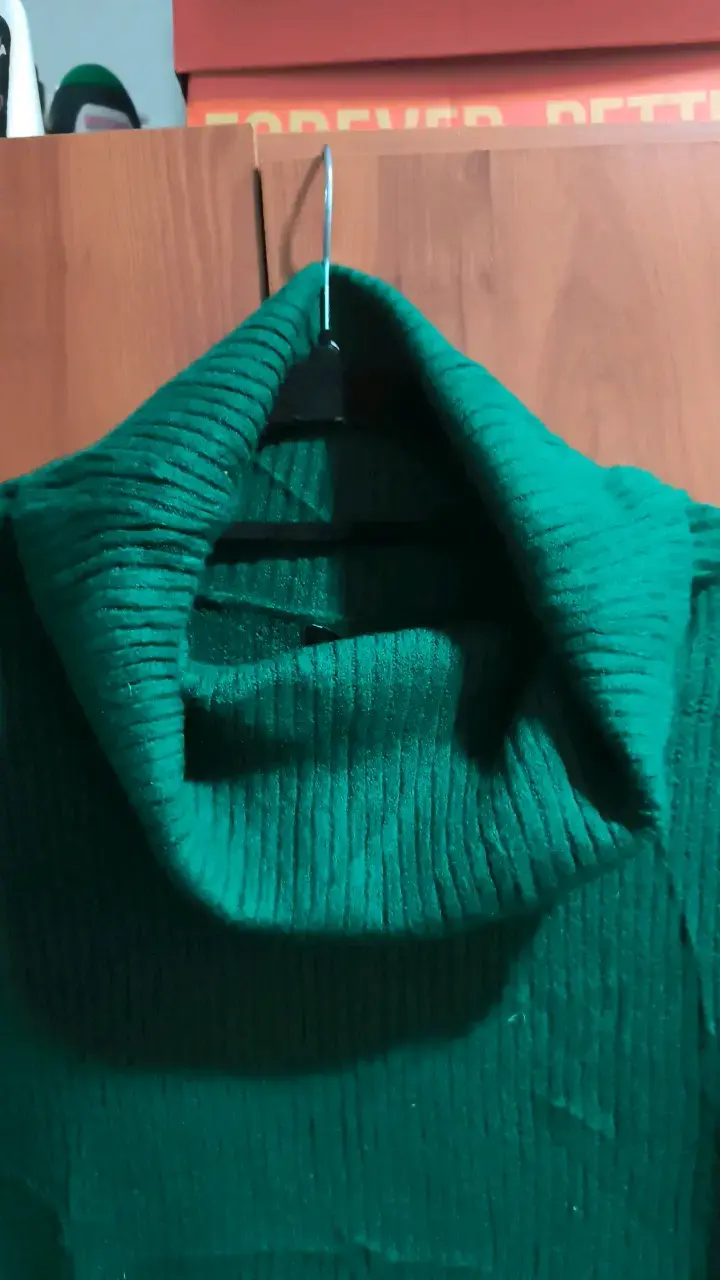 Suéter verde de cuello alto RW&CO - 3