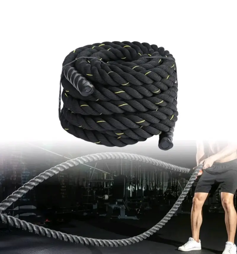 Cuerda de Batalla para Entrenamiento Fitness