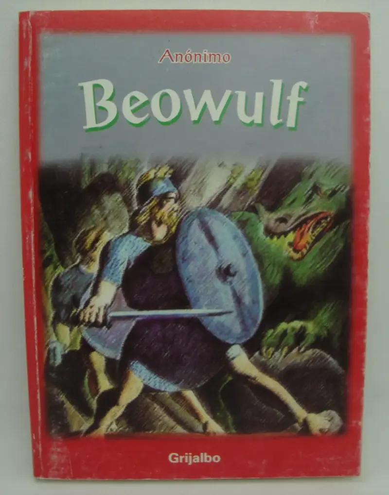 Libro Beowulf Anónimo Editorial Grijalbo