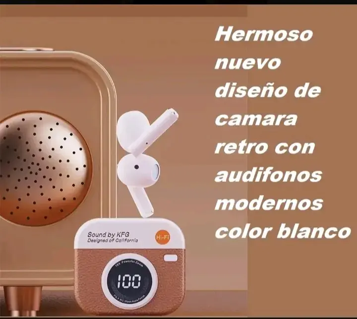 Audífonos Bluetooth Retro Sound by KFG - 2