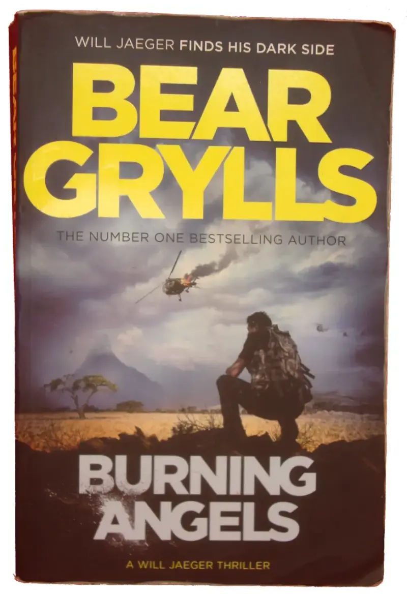Libro 'Burning Angels' de Bear Grylls