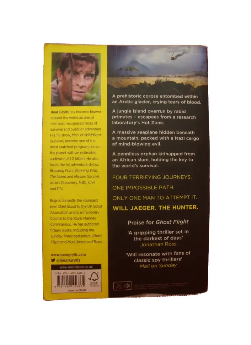Libro 'Burning Angels' de Bear Grylls - 3