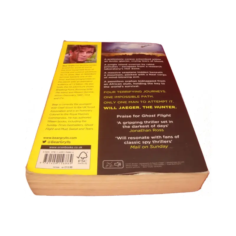 Libro 'Burning Angels' de Bear Grylls - 4