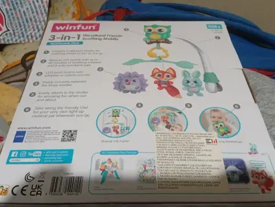 Móvil musical para cuna Winfun 3 en 1 - miniatura 1