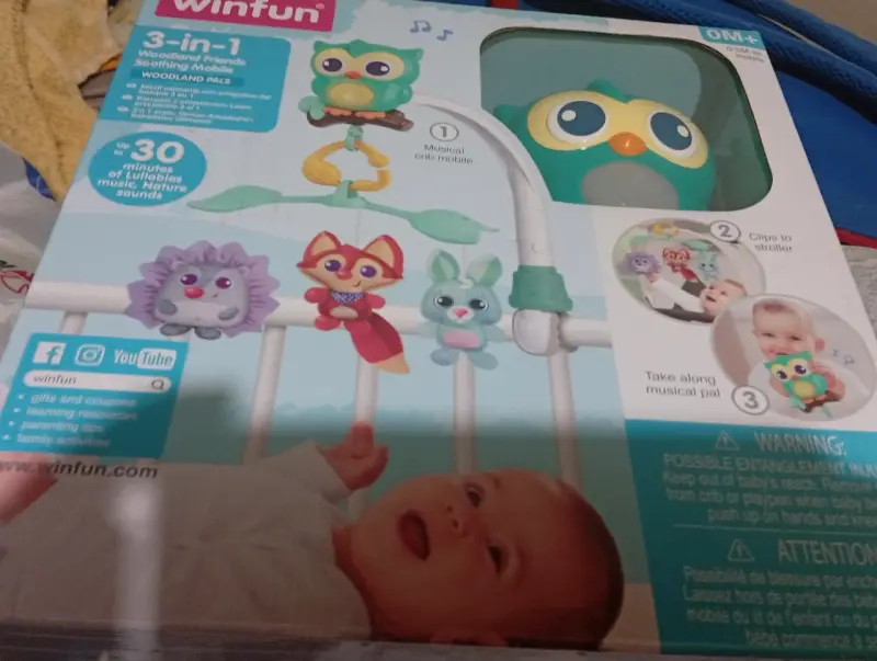 Móvil musical para cuna Winfun 3 en 1 - 2