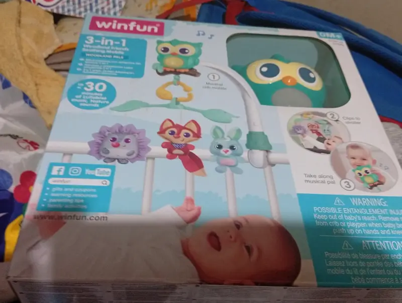 Móvil musical para cuna Winfun 3 en 1 - 3