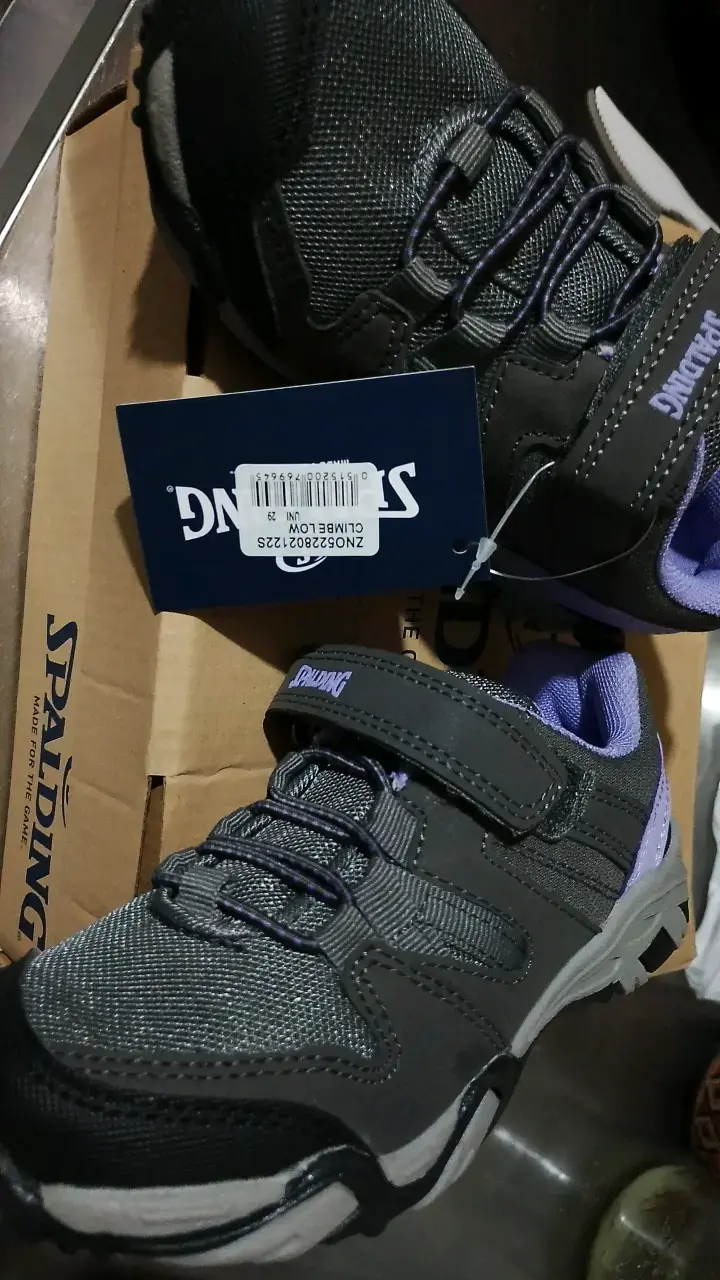 Zapatillas deportivas para niña Spalding negras - 2