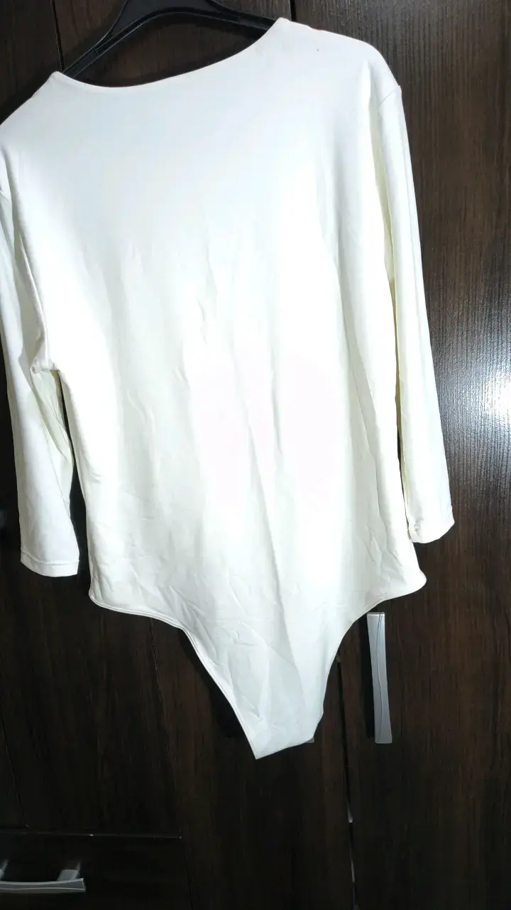Body blanco de manga larga Basement talla XL - 2