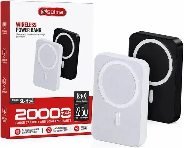 Power Bank Inalámbrico Solma 20000mAh - 1