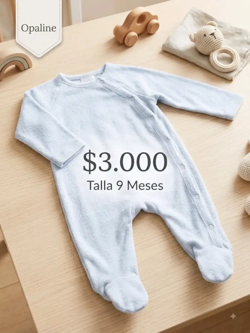 Pijama de bebé Opaline talla 9 meses