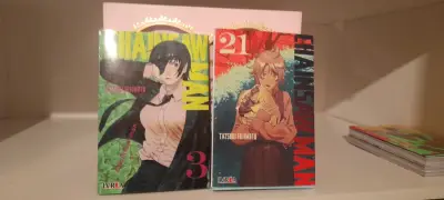 Mangas Chainsaw Man Volúmenes 1,2,3 y 21 de Ivrea - miniatura 1