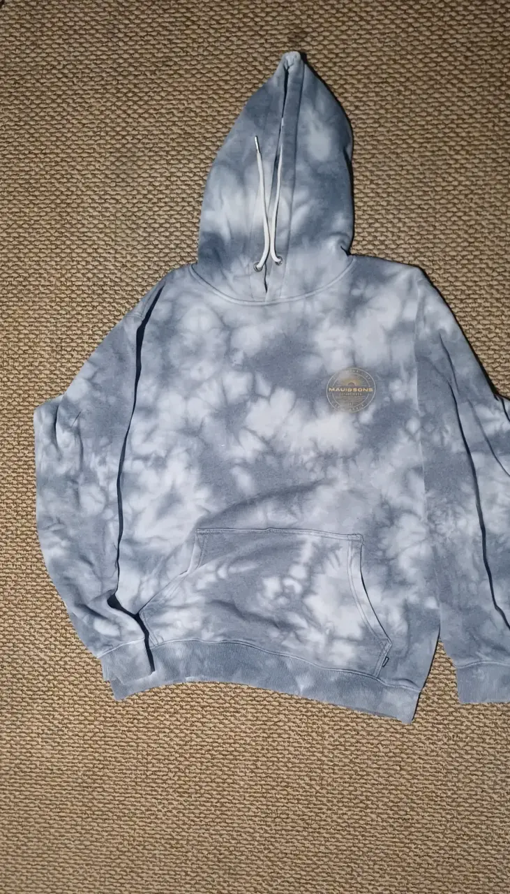 Polerón con capucha tie-dye Maui & Sons - 1