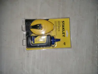Set de línea de tiza Stanley 30m con polvo azul - miniatura 1