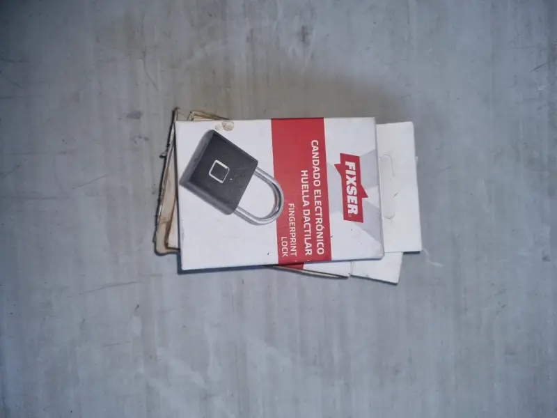 Candado electrónico con huella dactilar Fixser
