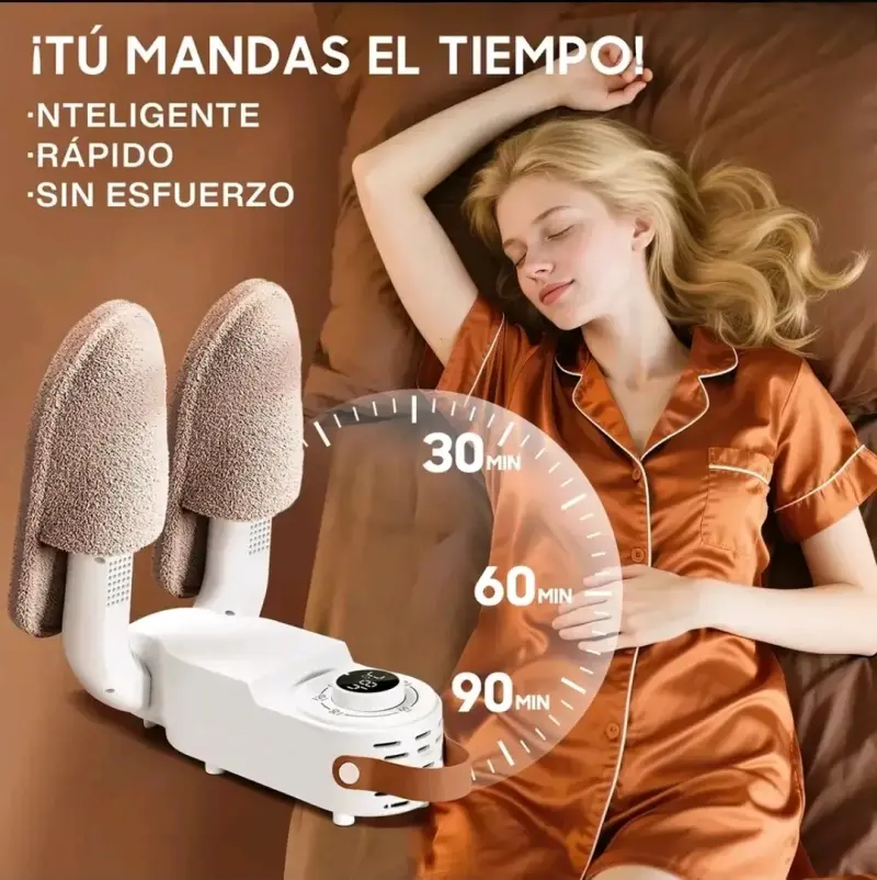 Secador de Zapatos Eléctrico con Temporizador - 4