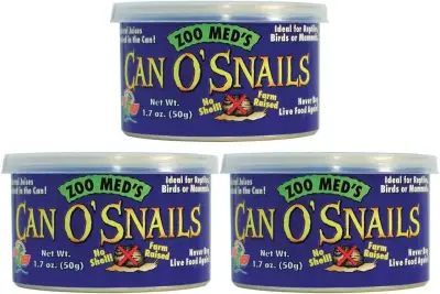 Lata de Caracoles Zoo Med's para Reptiles y Aves - miniatura 3