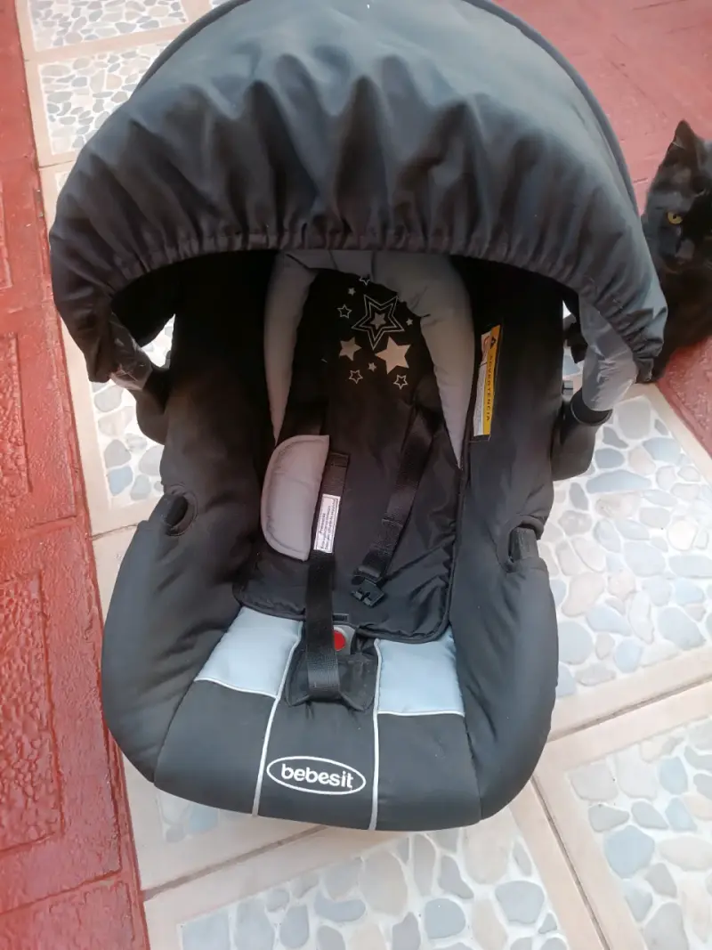 Silla de auto para bebé Bebesit negra