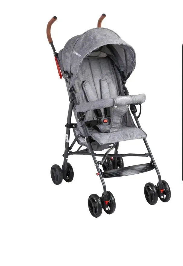 Coche de Paseo Bebesit Gris Plegable