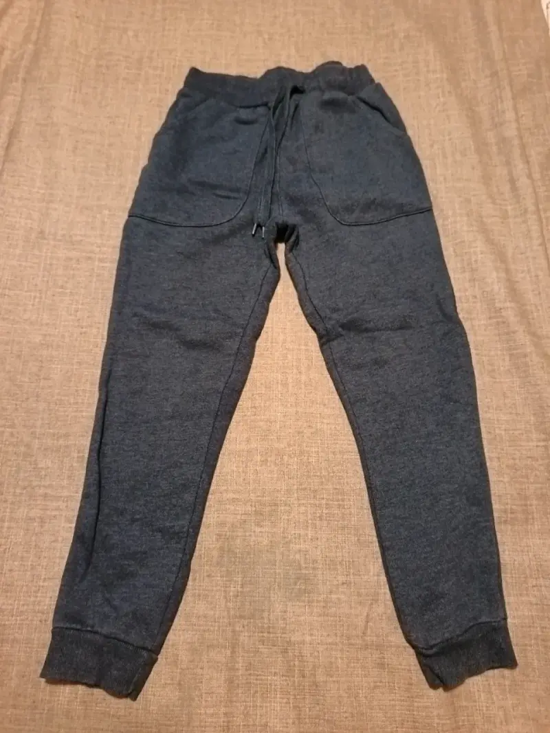 Pantalones de chándal unisex en gris y azul - 2