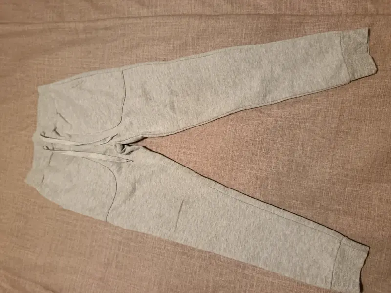Pantalones de chándal unisex en gris y azul - 5