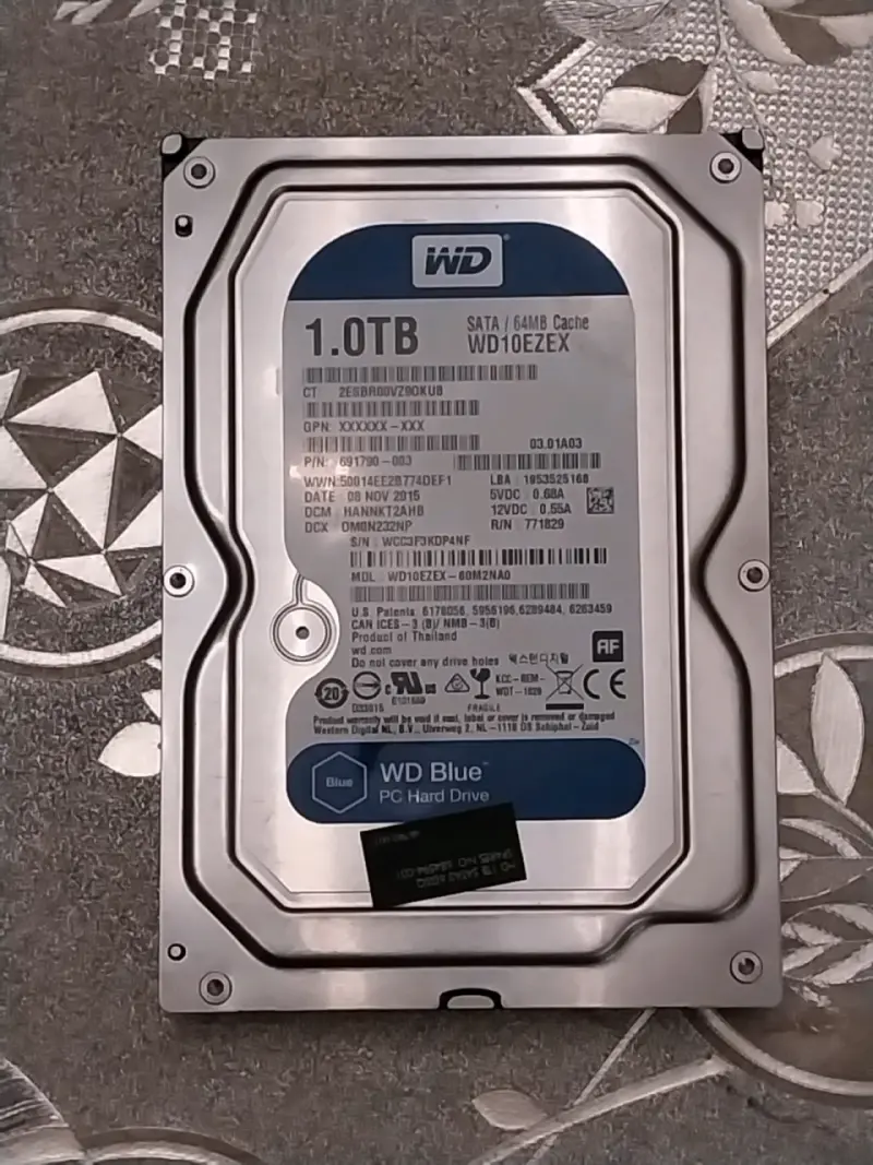 Disco Duro Interno WD Blue 1TB
