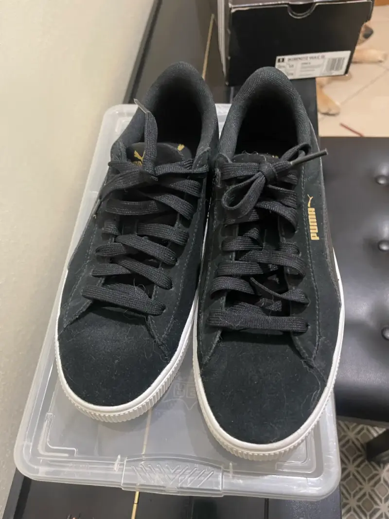 Zapatillas negras Puma estilo casual - 2