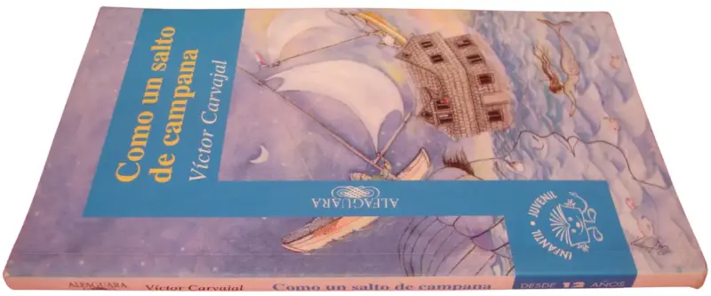 Libro 'Como un salto de campana' de Víctor Carvajal - 2