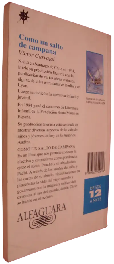 Libro 'Como un salto de campana' de Víctor Carvajal - miniatura 3