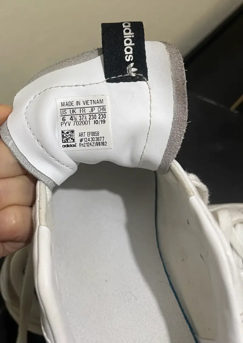 Zapatillas blancas Adidas con plataforma - 3