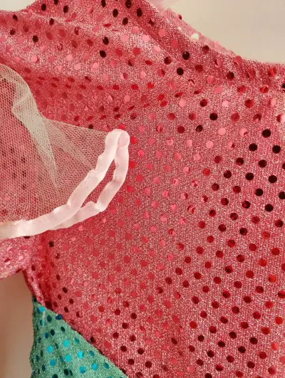 Disfraz de niña con lentejuelas y tul - miniatura 4