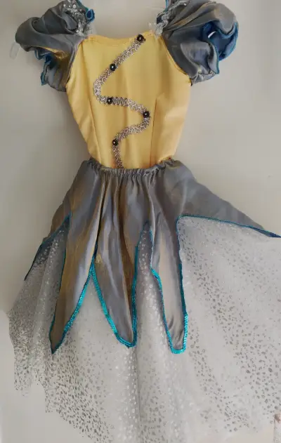 Vestido de Vals para niña con brillantes - miniatura 2