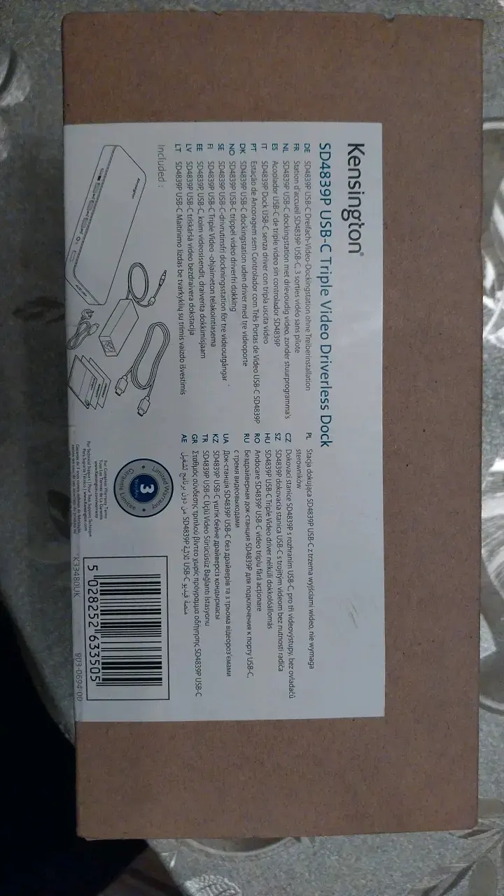 Docking Station Kensington USB-C Triple Video