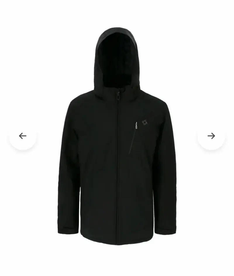 Parka Negra (L) para Hombre Doite - 1