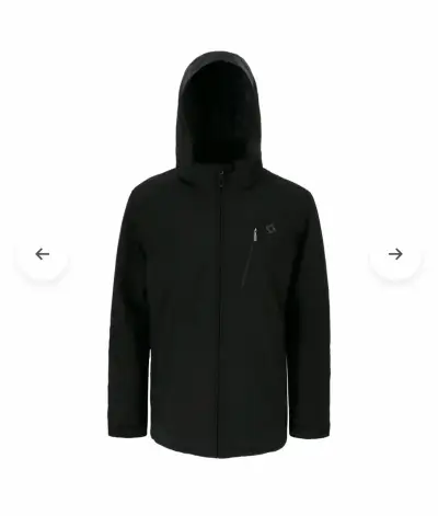 Parka Negra (L) para Hombre Doite - miniatura 1