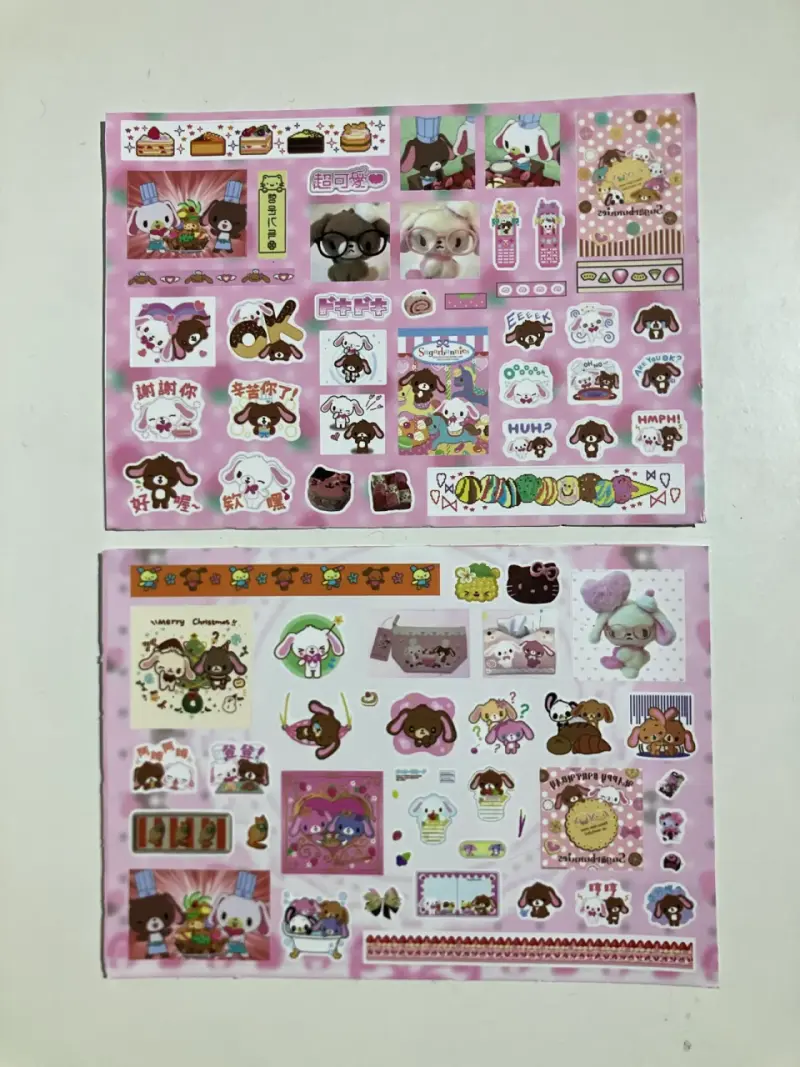 Set de Stickers Suggar Bunnie Kawaii - 2