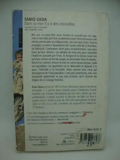 Libro 'Dans la mer il y a des crocodiles' de Fabio Geda - miniatura 2