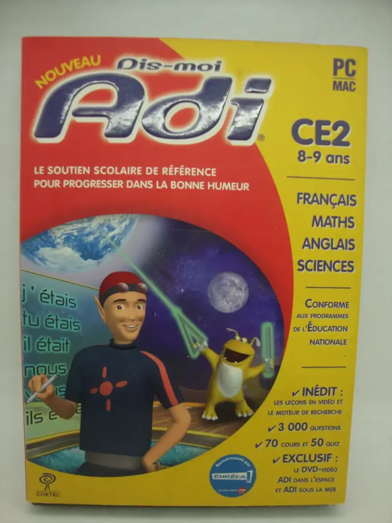Software educativo Dis-moi Adi CE2 para PC y Mac