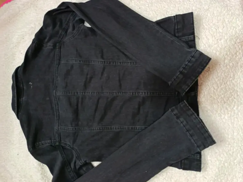 Chaqueta de mezclilla negra Sybilla para mujer - 3