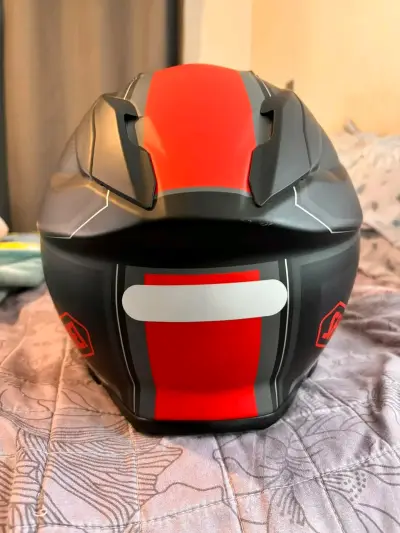 Casco de moto Shoei GT Air 2 rojo y negro - miniatura 2