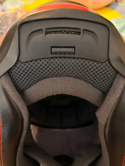Casco de moto Shoei GT Air 2 rojo y negro - miniatura 6