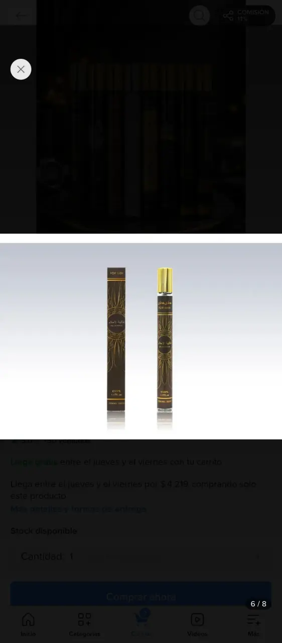 Perfume para Hombre 35ml